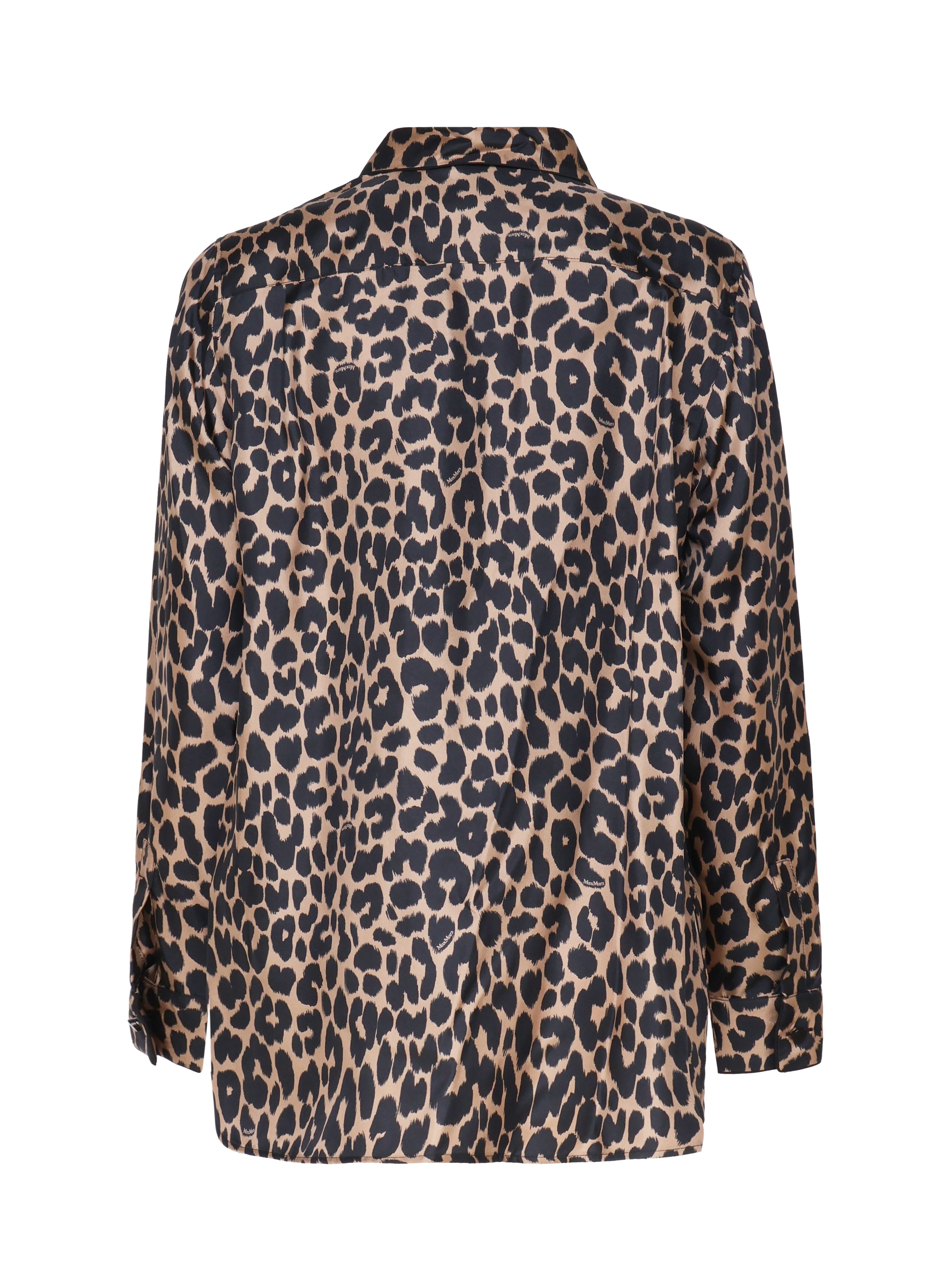 Max Mara Shirts Brown Seta