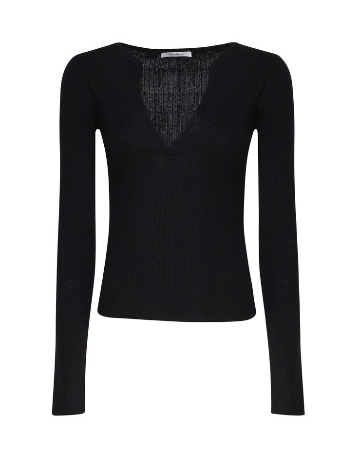 Max Mara Sweaters Black Silk Cashmere
