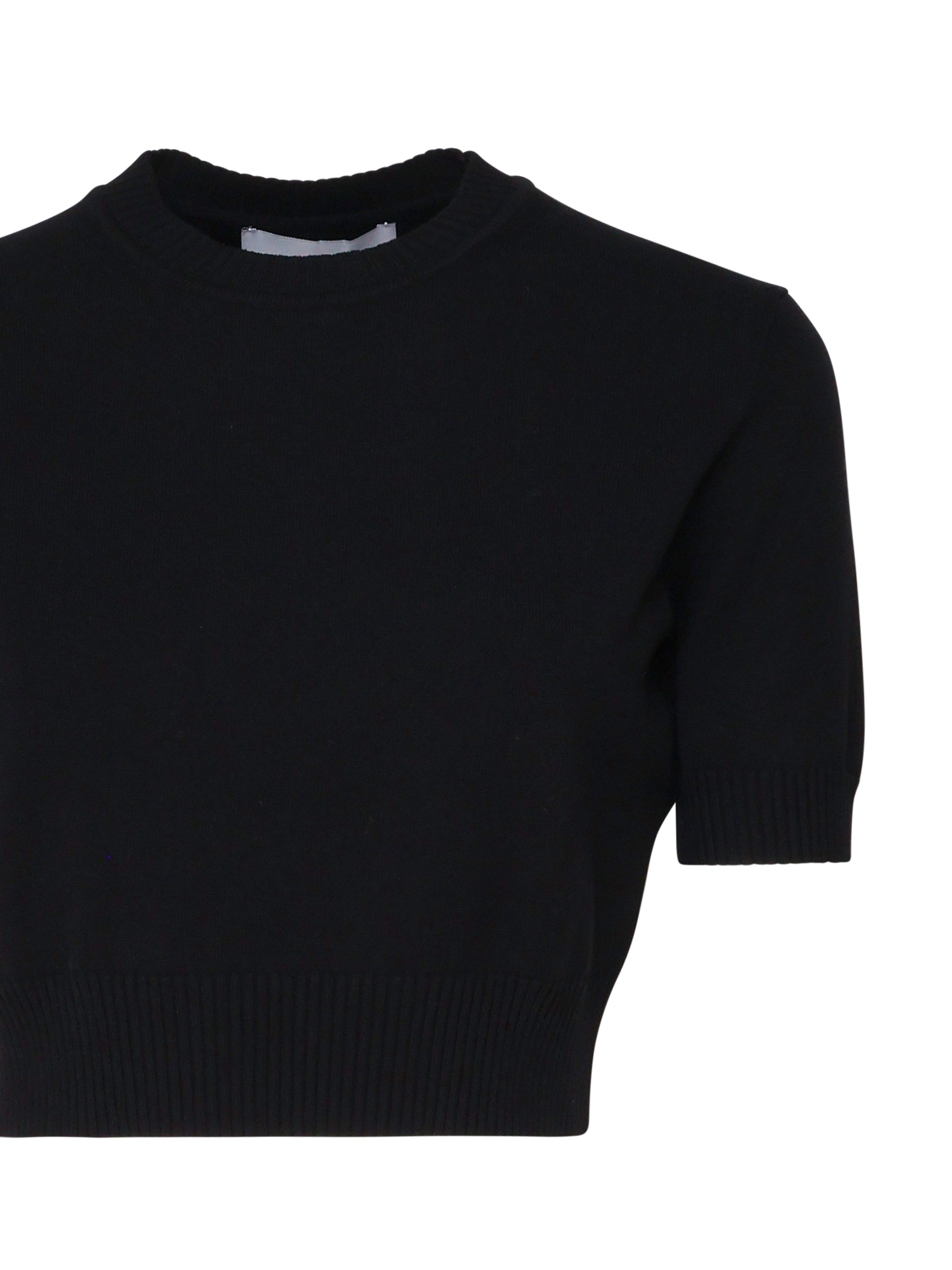 Sportmax Sweaters Black Viscosa