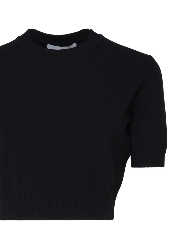 Sportmax Sweaters Black Viscosa