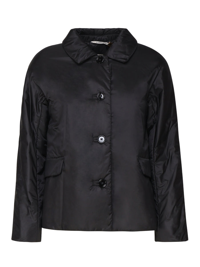 Max Mara The Cube Coats Black Poliestere