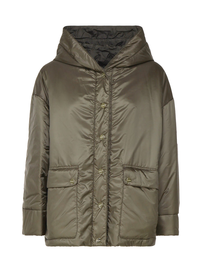 Max Mara The Cube Coats Green Poliestere