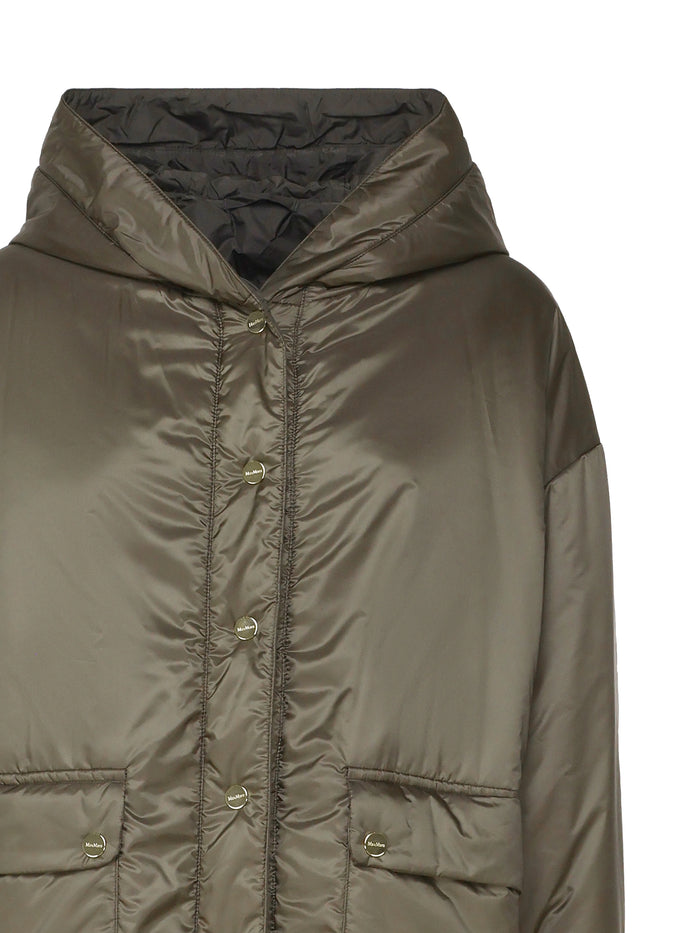 Max Mara The Cube Coats Green Poliestere