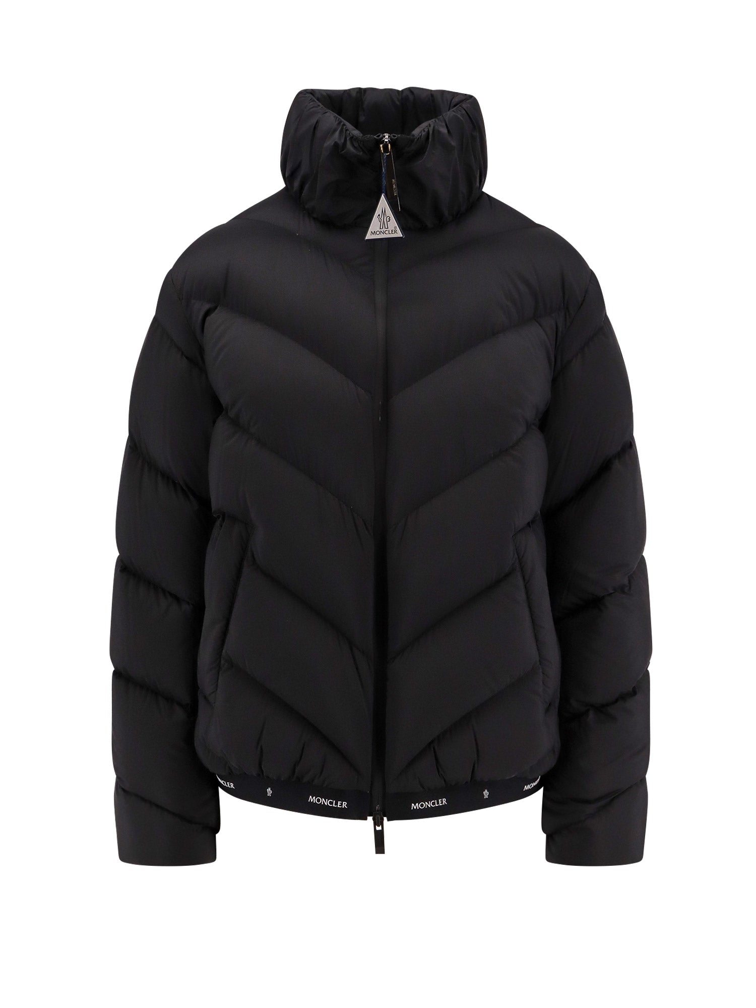 Moncler Jackets Black Poliammide