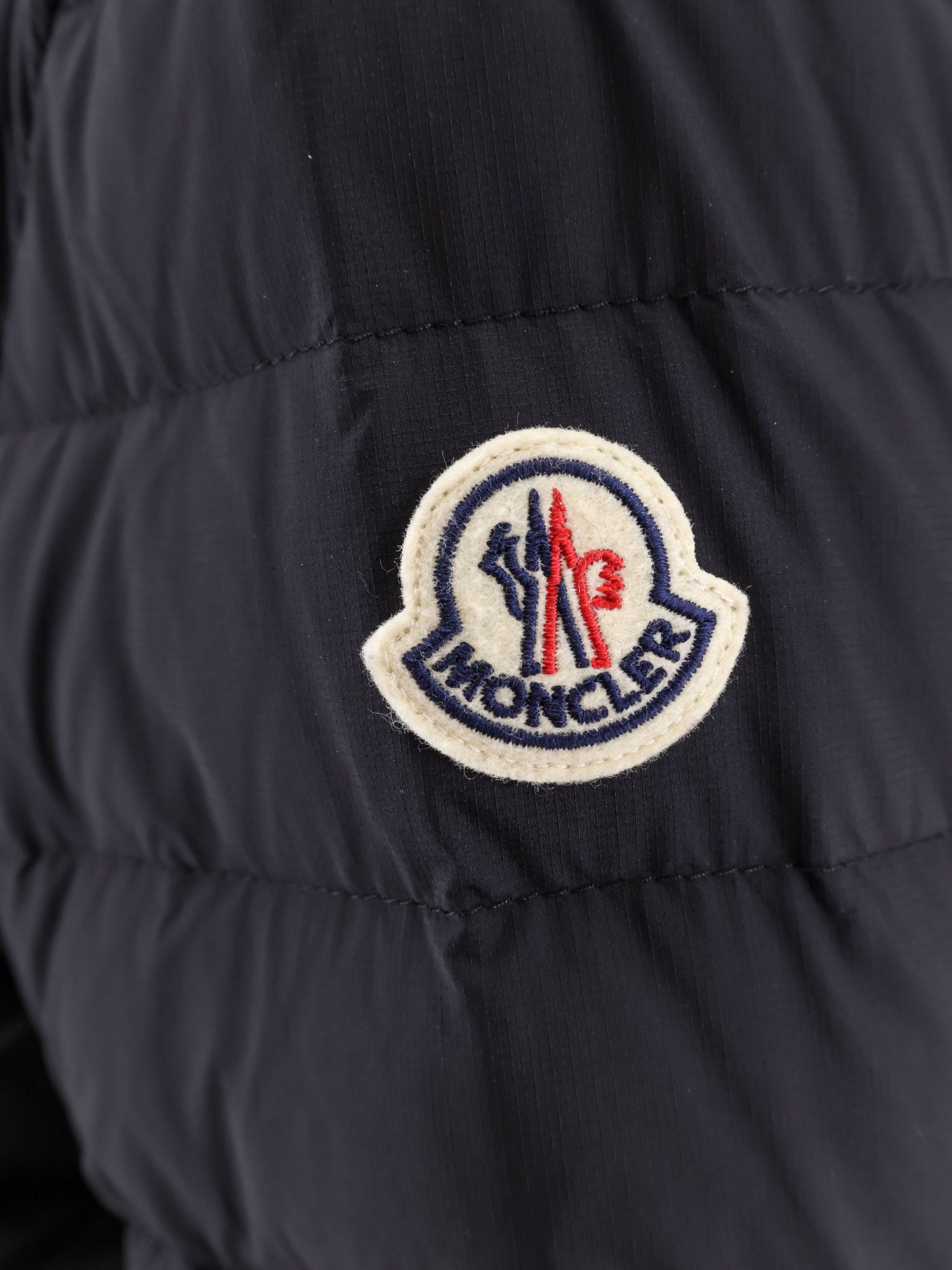 Moncler Jackets Black Poliammide