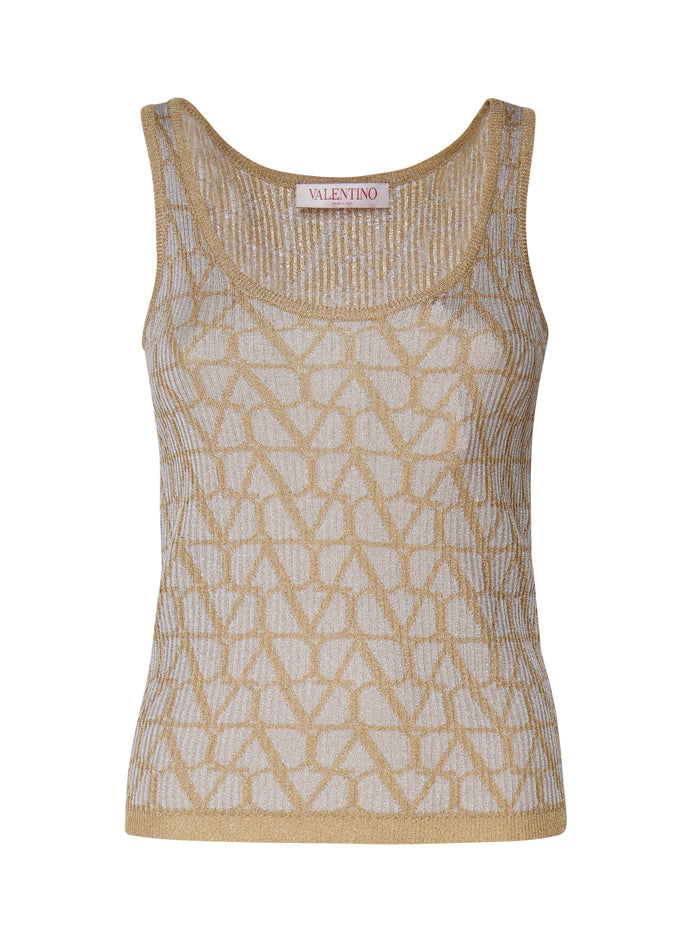Valentino Garavani Top Golden Fmvi