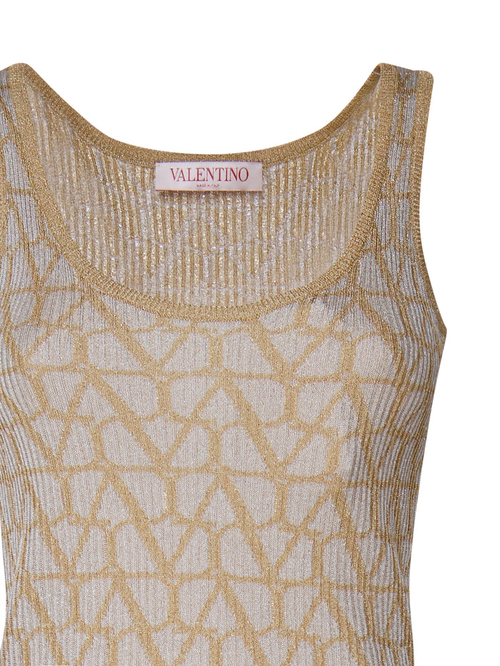 Valentino Garavani Top Golden Fmvi