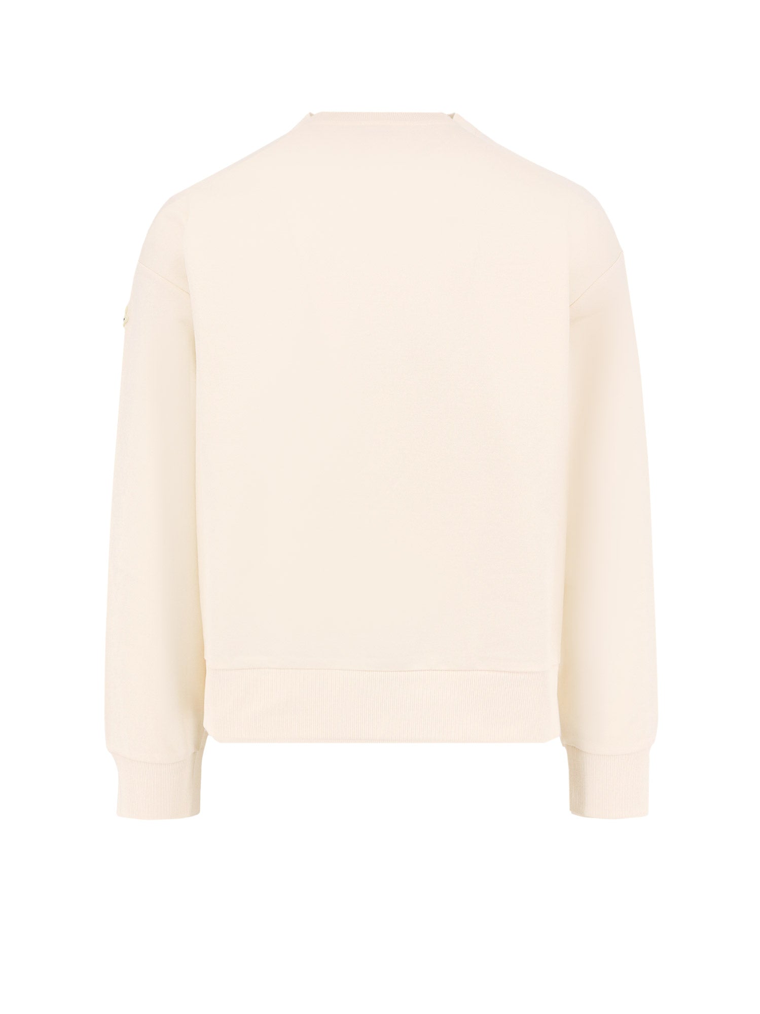 Moncler Sweaters White Cotone