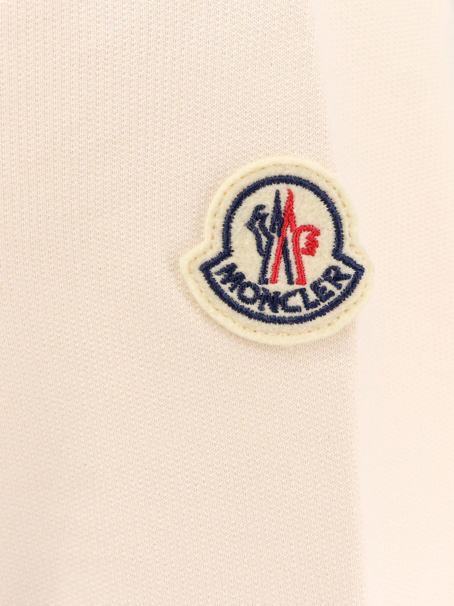 Moncler Sweaters White Cotone