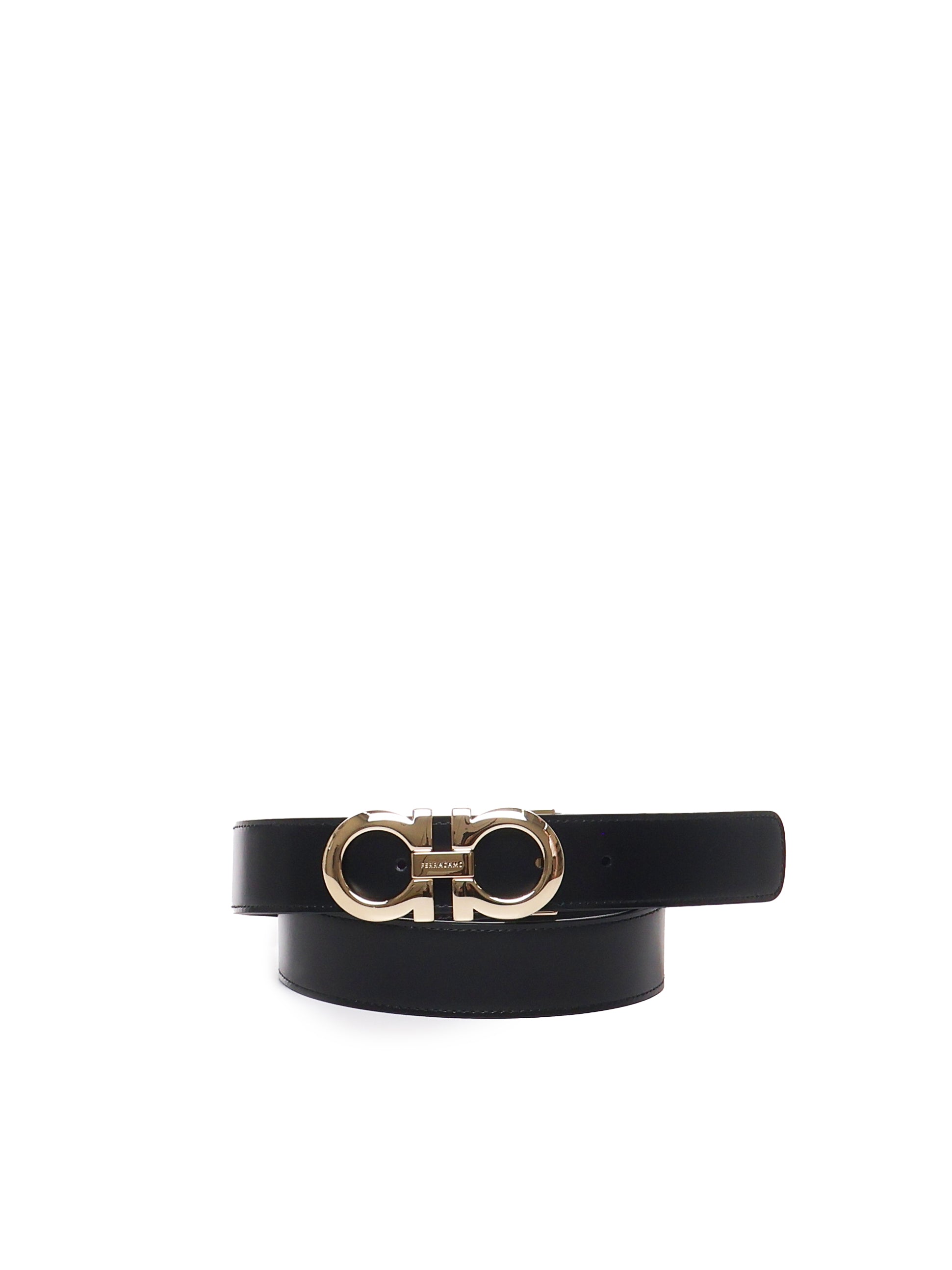 Ferragamo Belts Black Calf