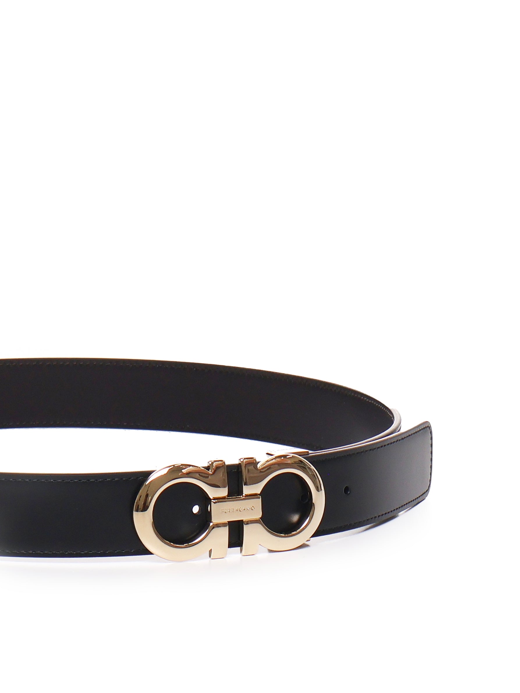 Ferragamo Belts Black Calf