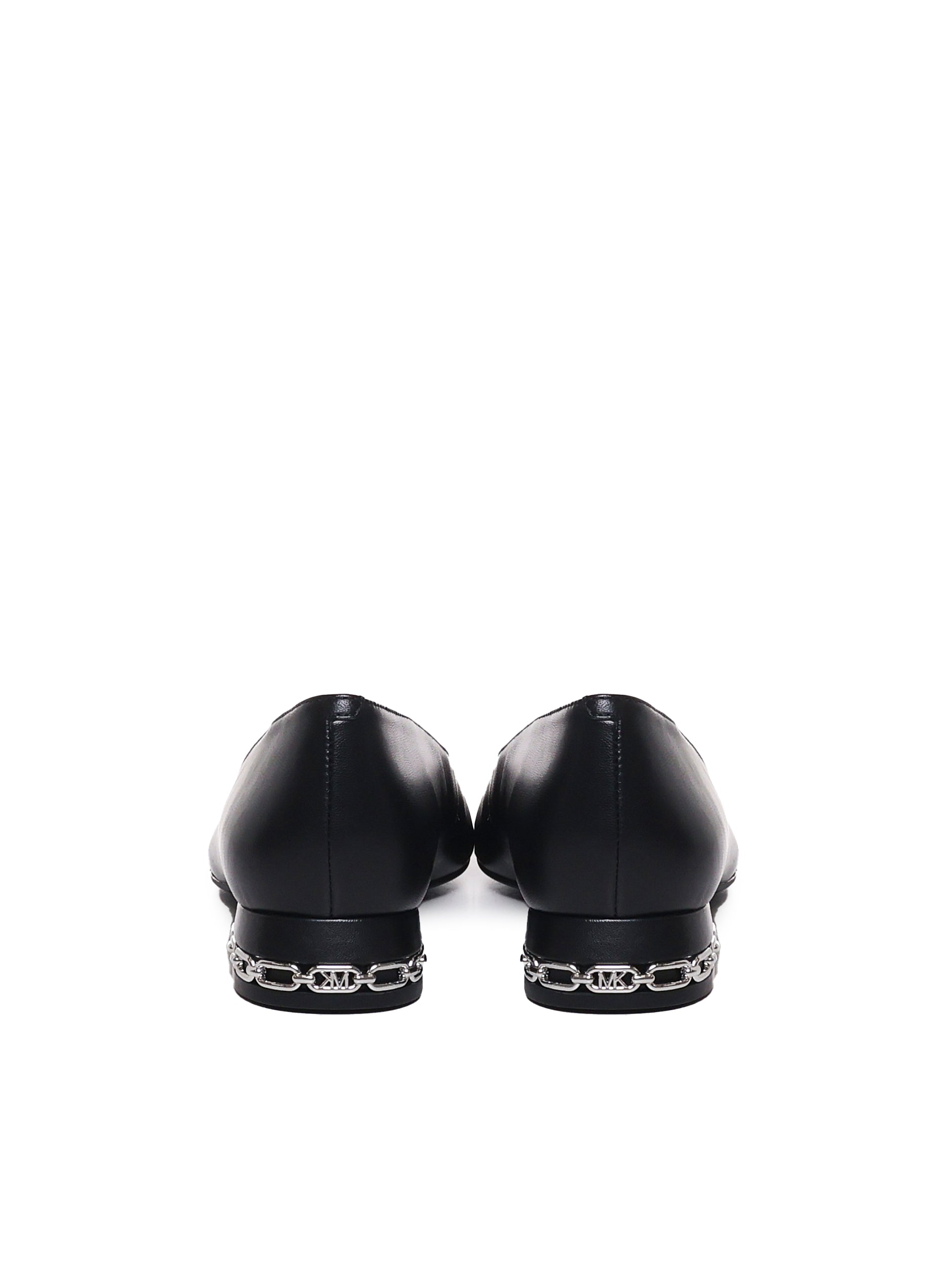 Michael Kors Flat Shoes Black Sheep Leather