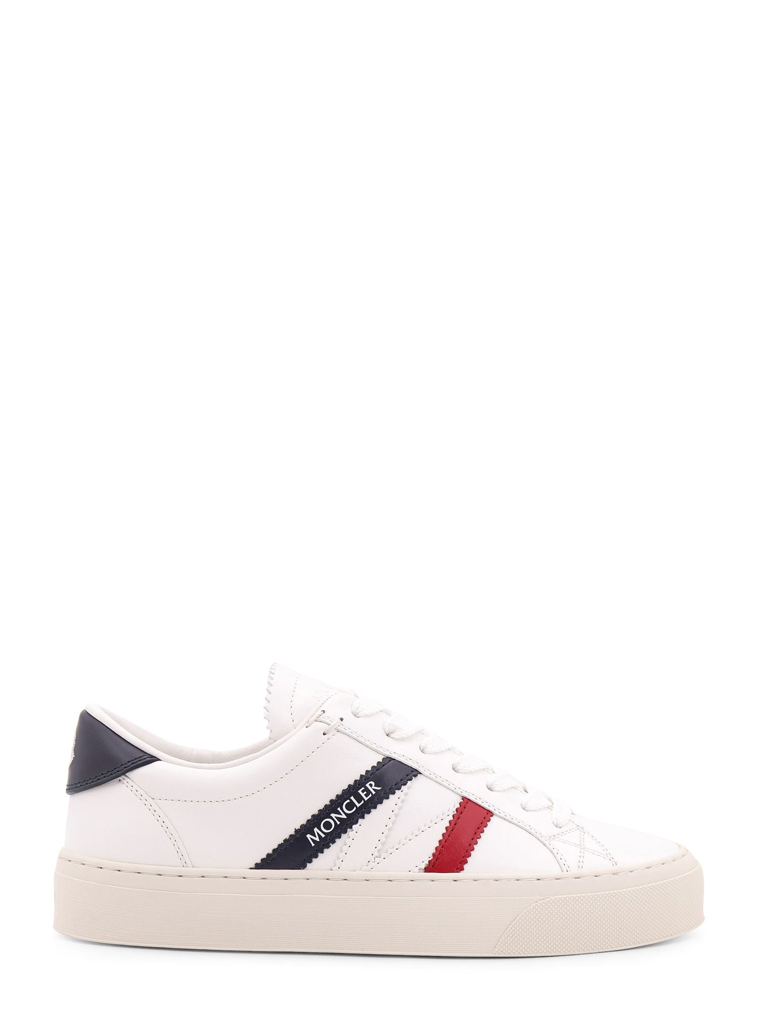 Moncler Sneakers White Pelle