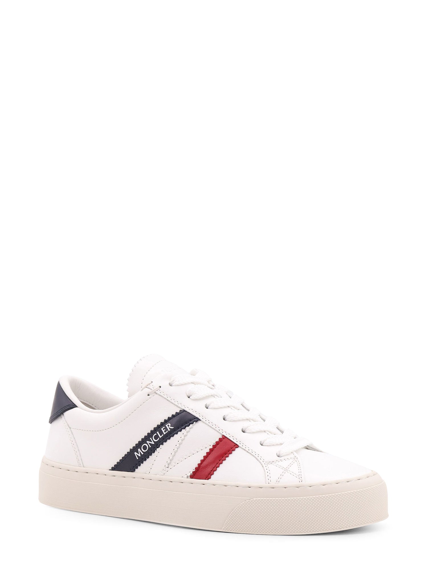 Moncler Sneakers White Pelle