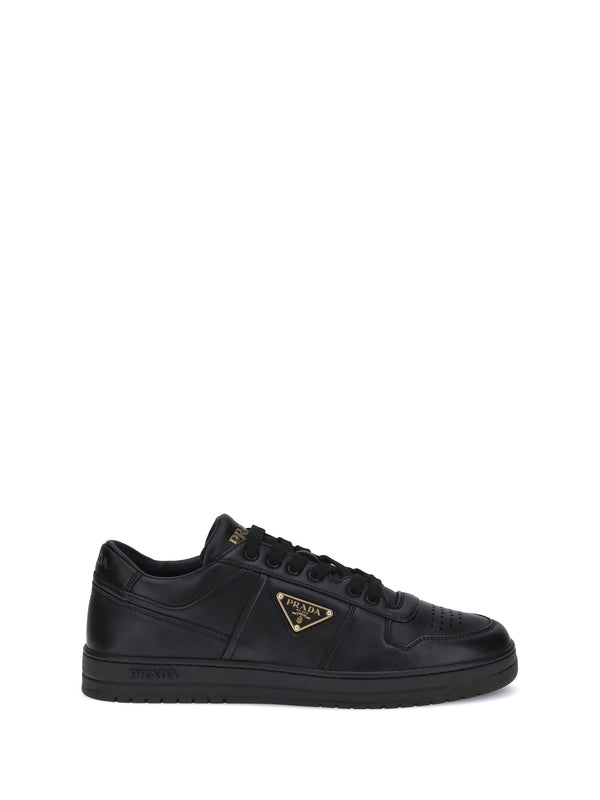 Prada Upper: 100% calf leather; Sole: 100% rubber sneakers in black
