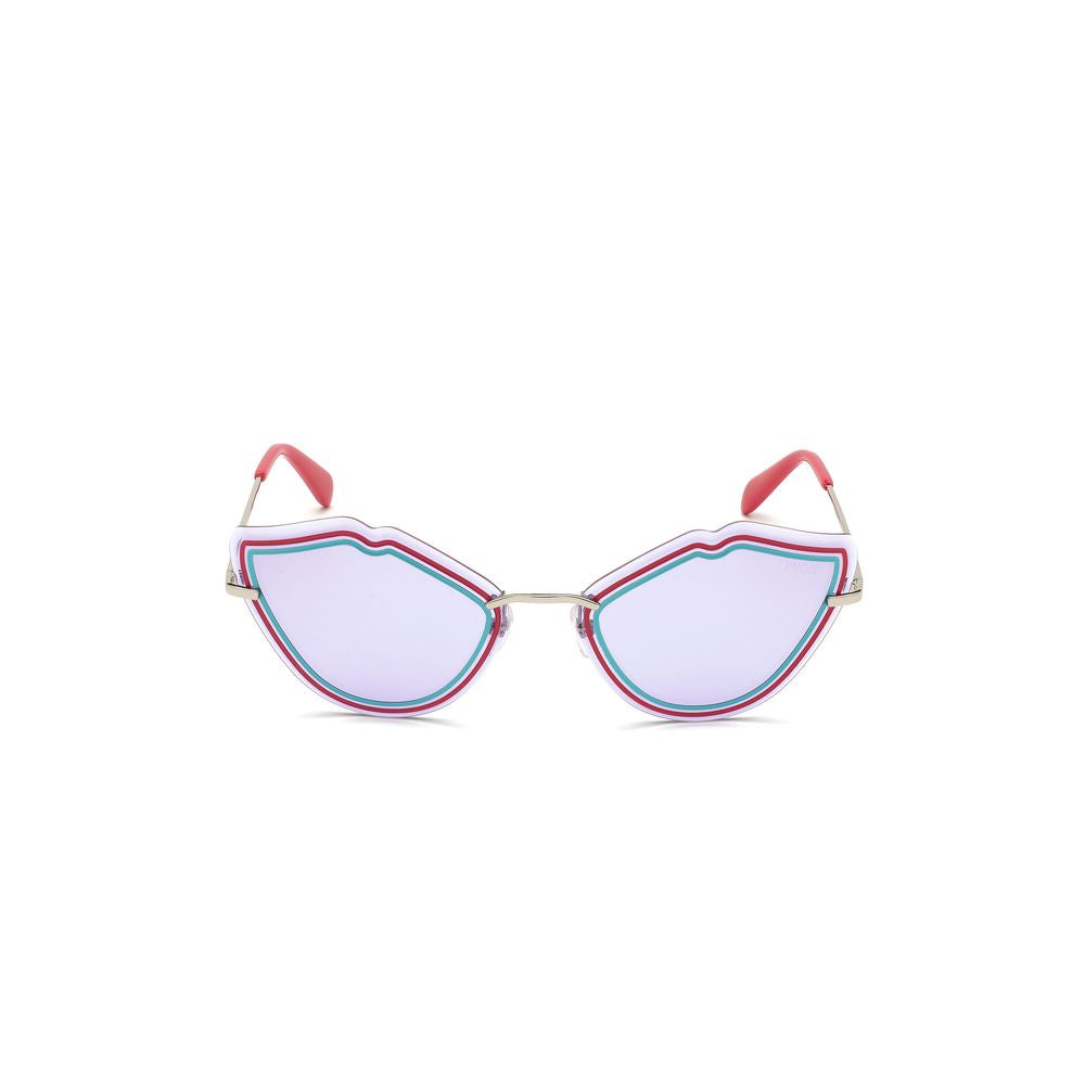Gray Metal Sunglasses