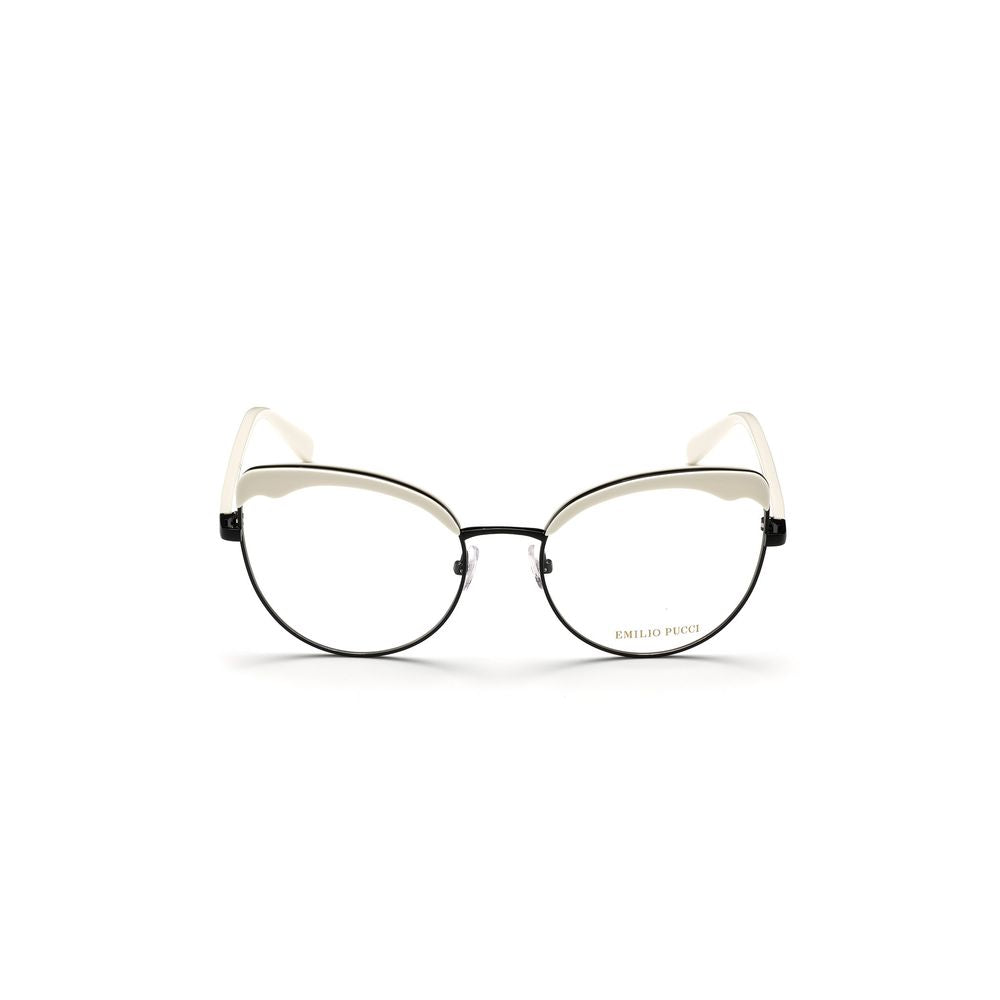 Black Metal Glasses (frames) Accessory