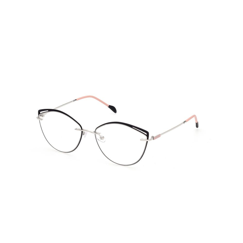 Black Metal Glasses (frames) Accessory