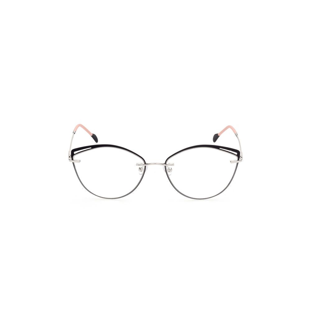 Black Metal Glasses (frames) Accessory