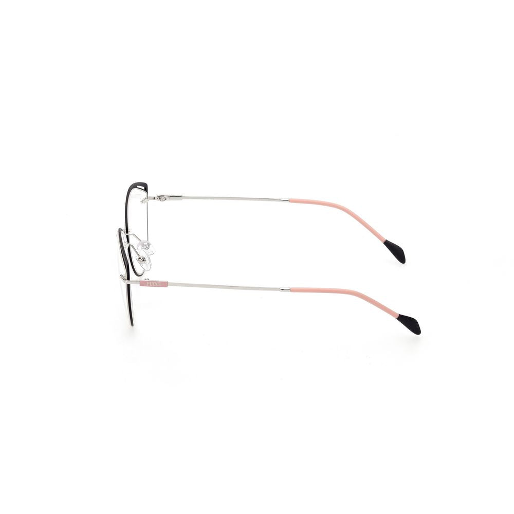Black Metal Glasses (frames) Accessory