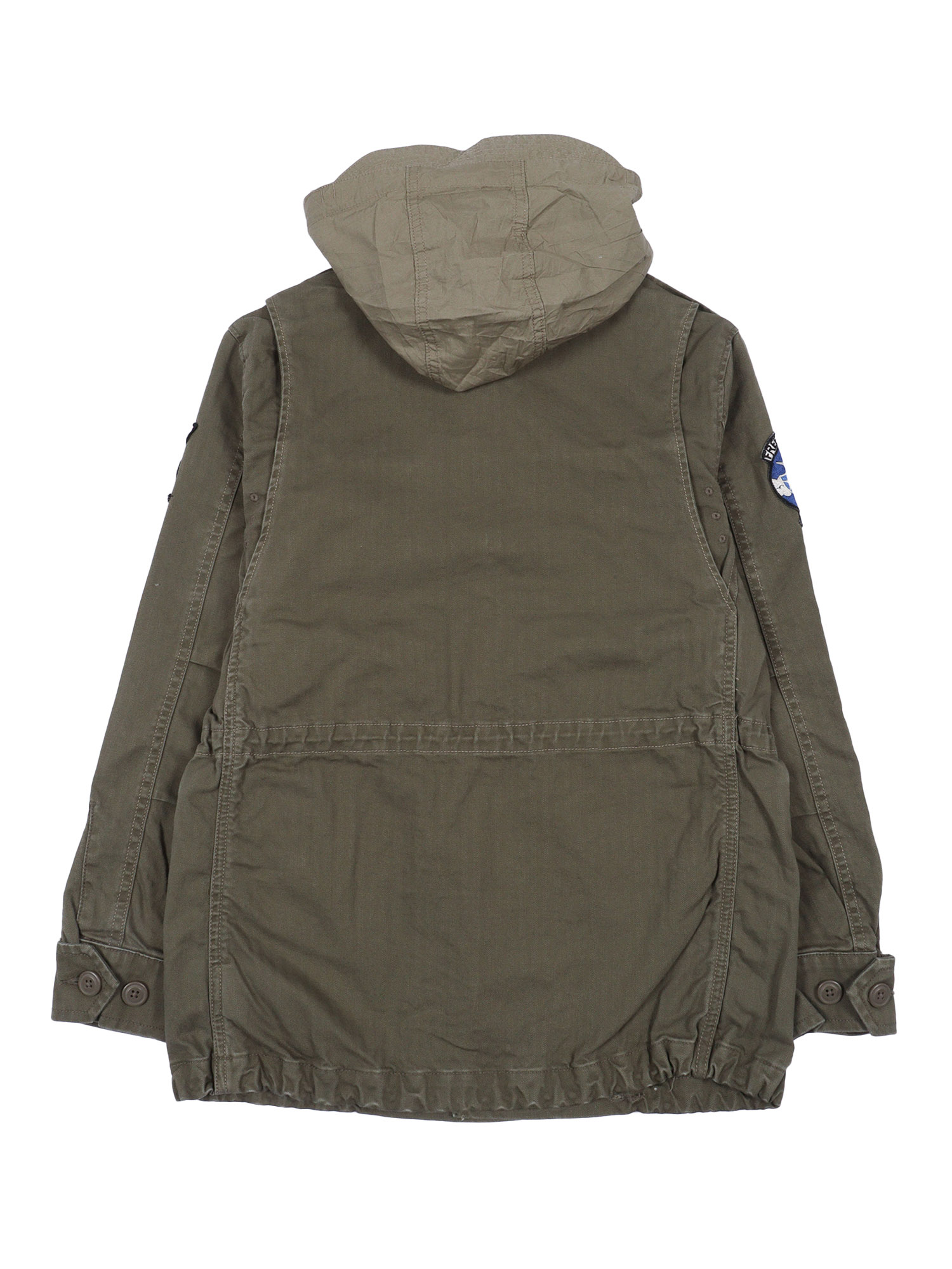 ICON JACKET-OUTERWEAR-FIELD JACKET Green Cotton