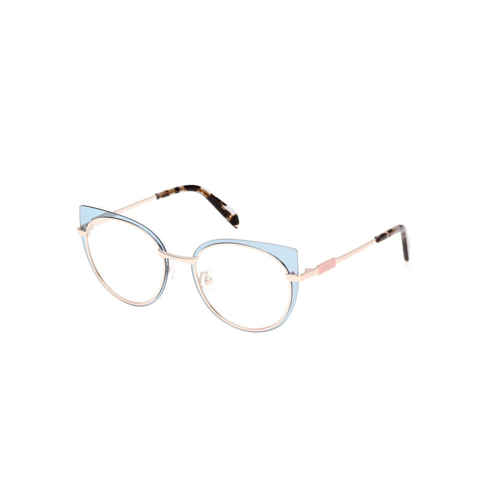 Blue Metal Glasses (frames) Accessory