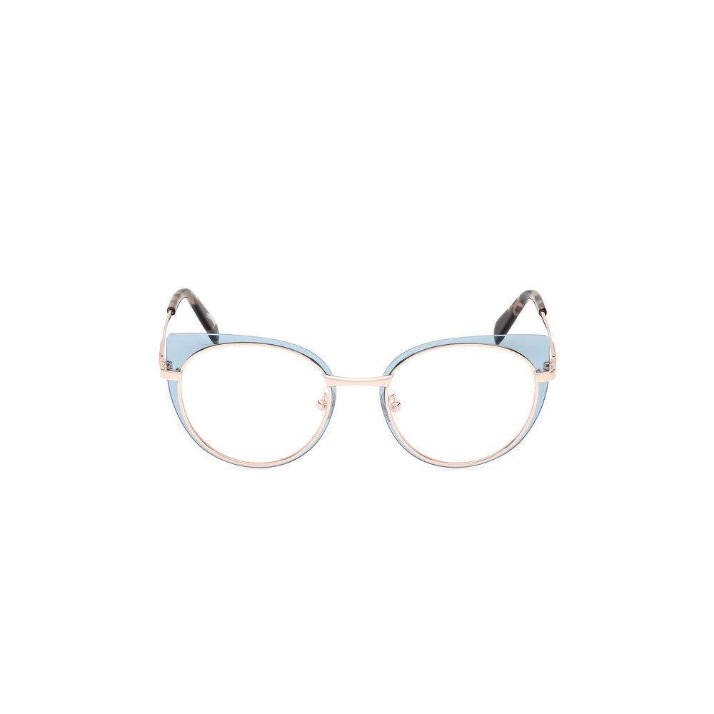 Blue Metal Glasses (frames) Accessory