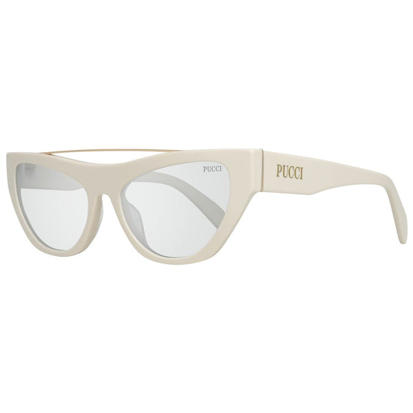 Emilio Pucci EPEP01115521AAC Metal sunglasses in white