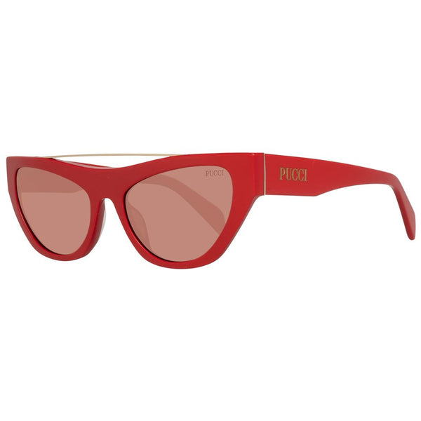 Emilio Pucci EPEP01115566YAC Metal sunglasses in red