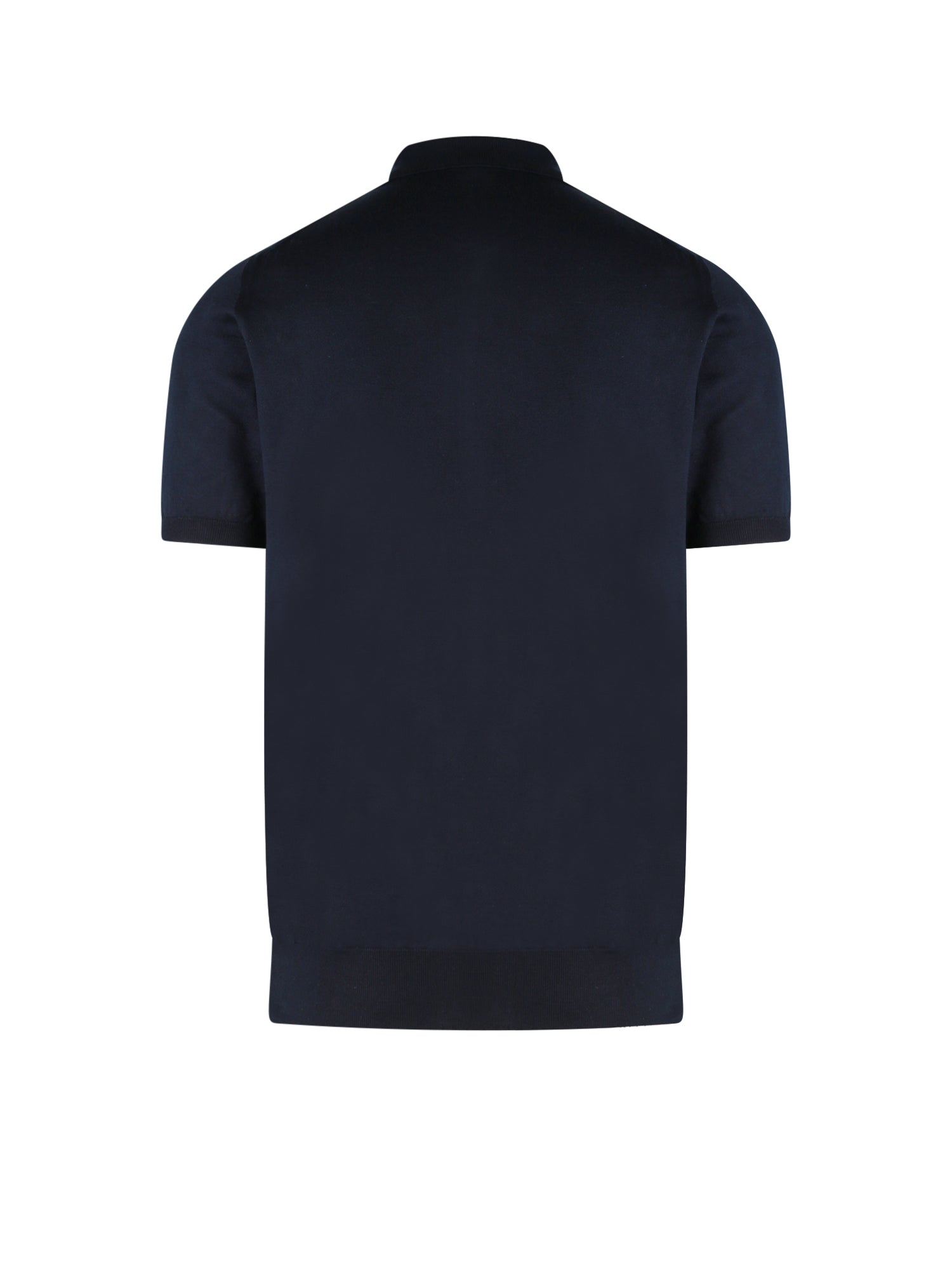 Kiton Ciro Paone T-Shirts And Polos Blue Cotone