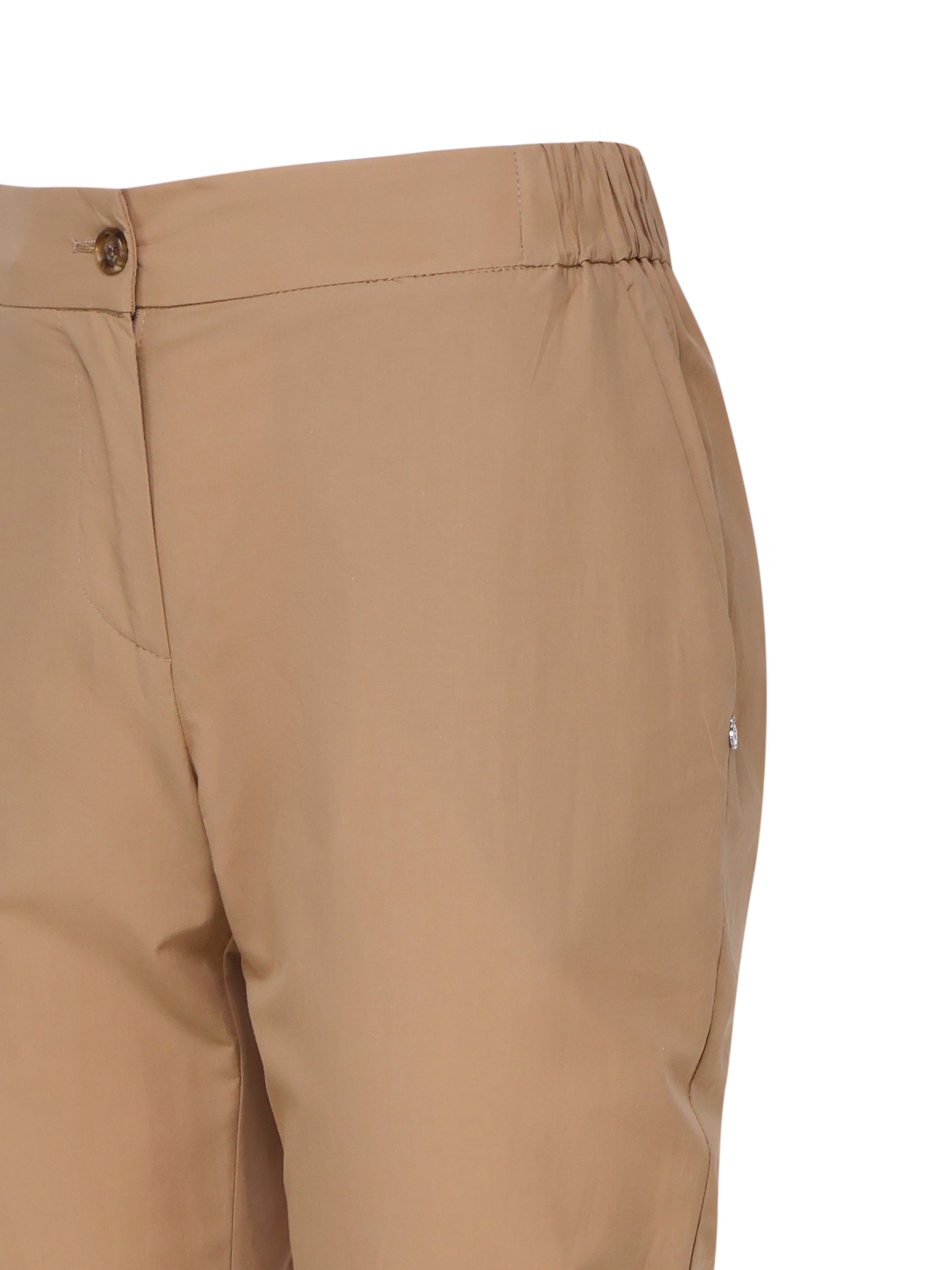Ottodame Trousers Brown Cotton