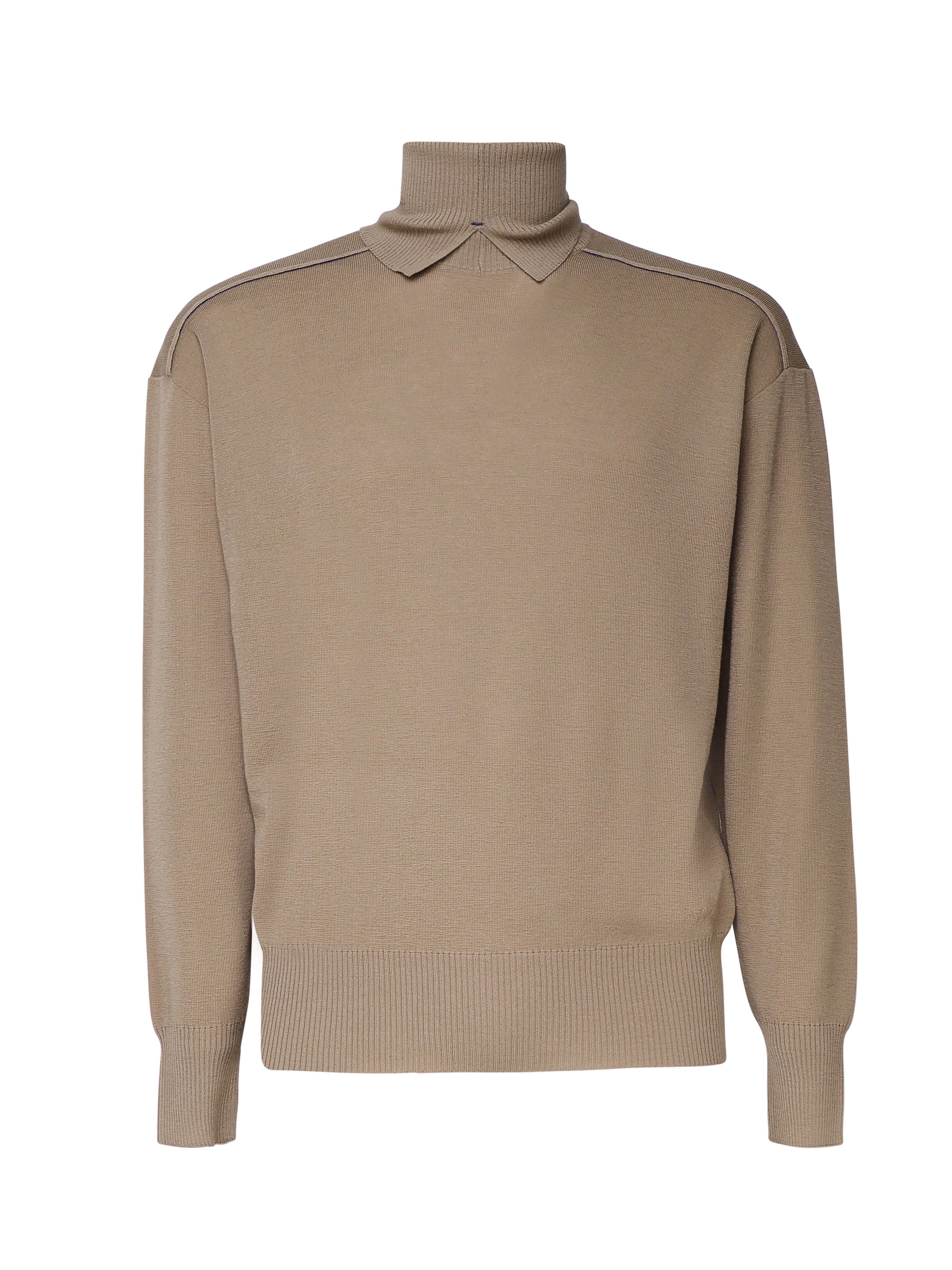 Burberry Sweaters Beige Polyester Cotton