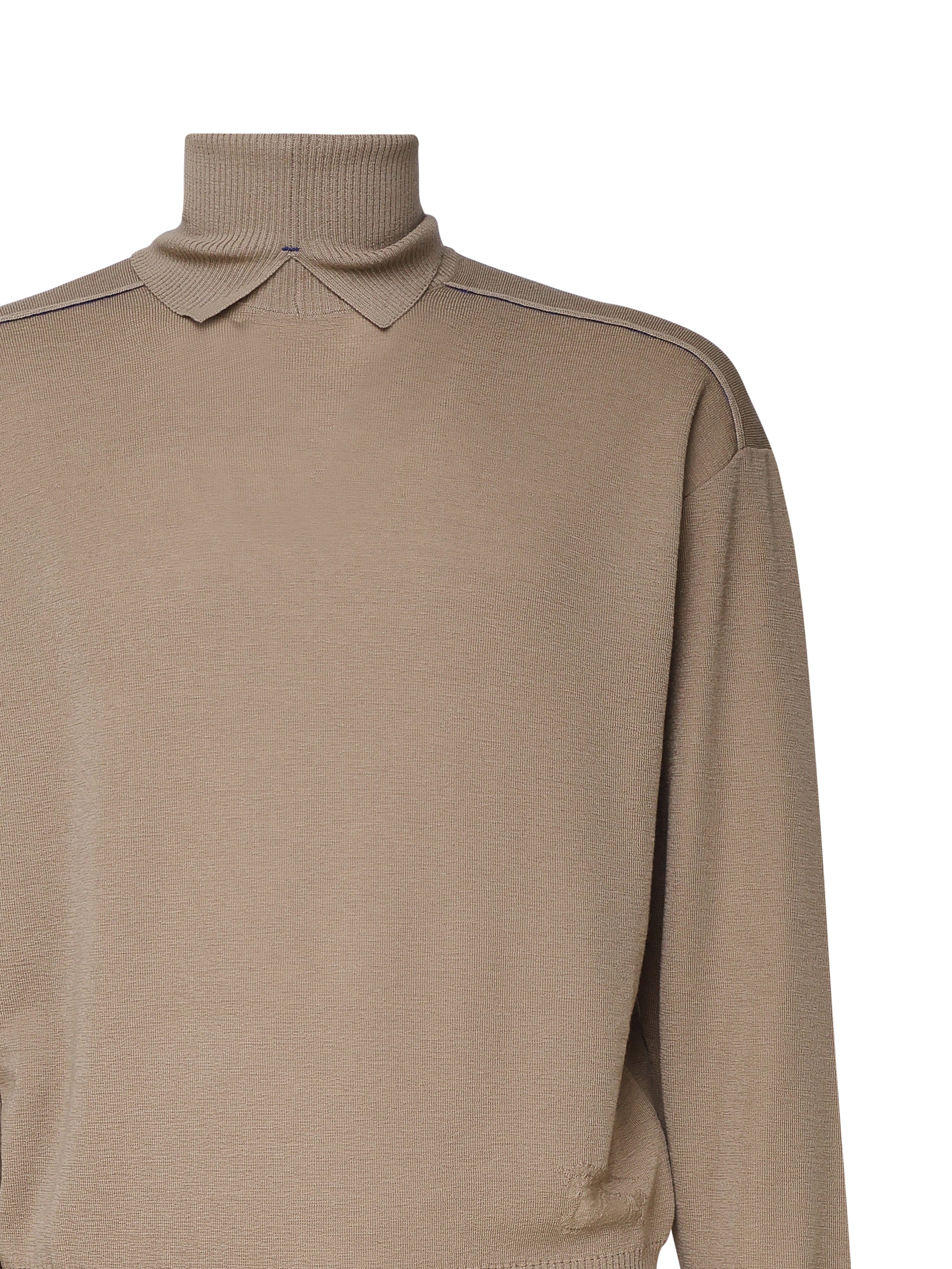 Burberry Sweaters Beige Polyester Cotton