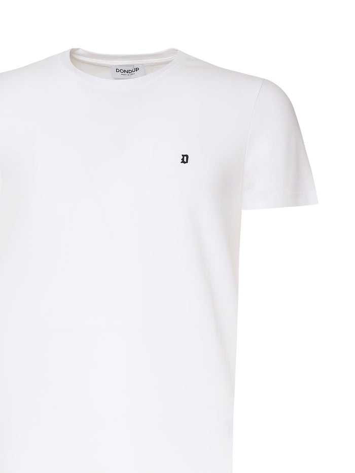 Dondup T-shirts and Polos White Co Ea
