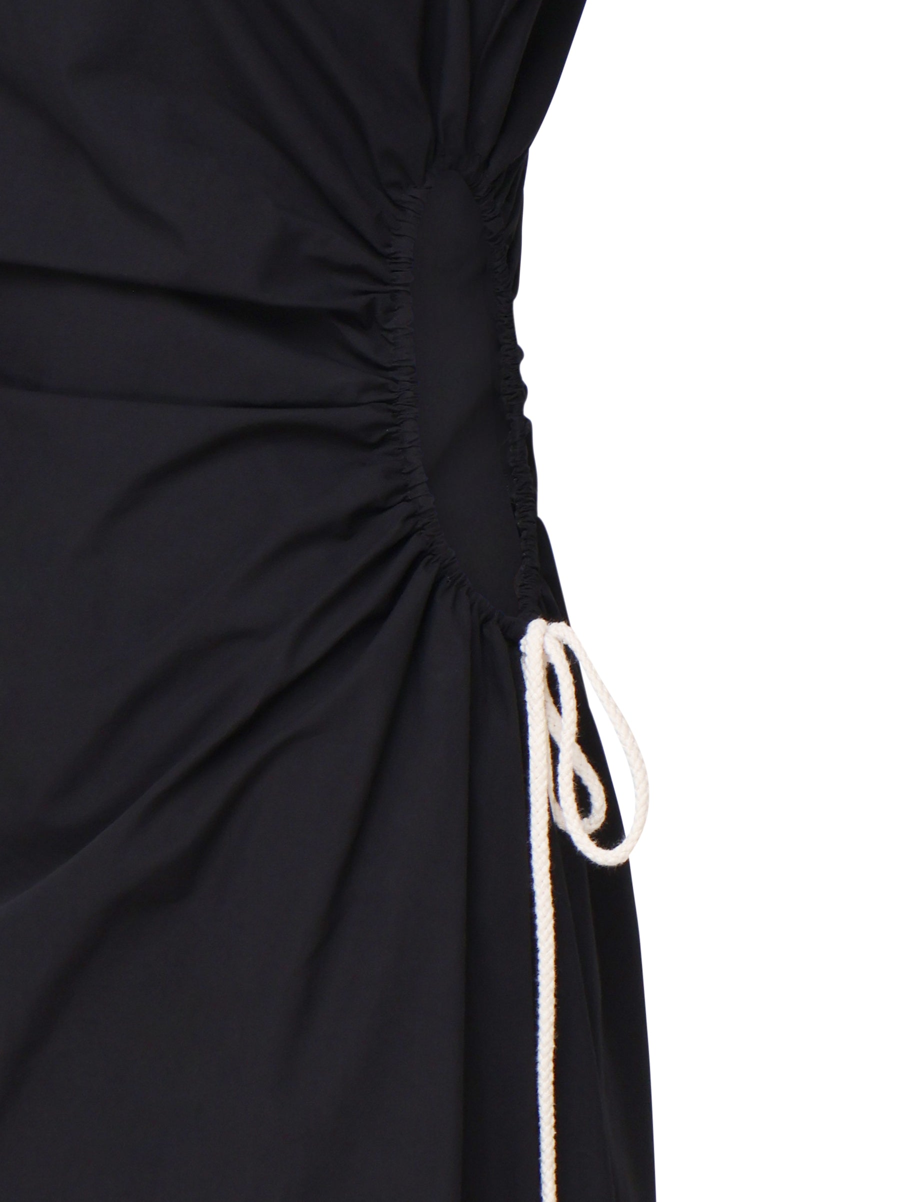 Ottodame Dresses Black Popeline
