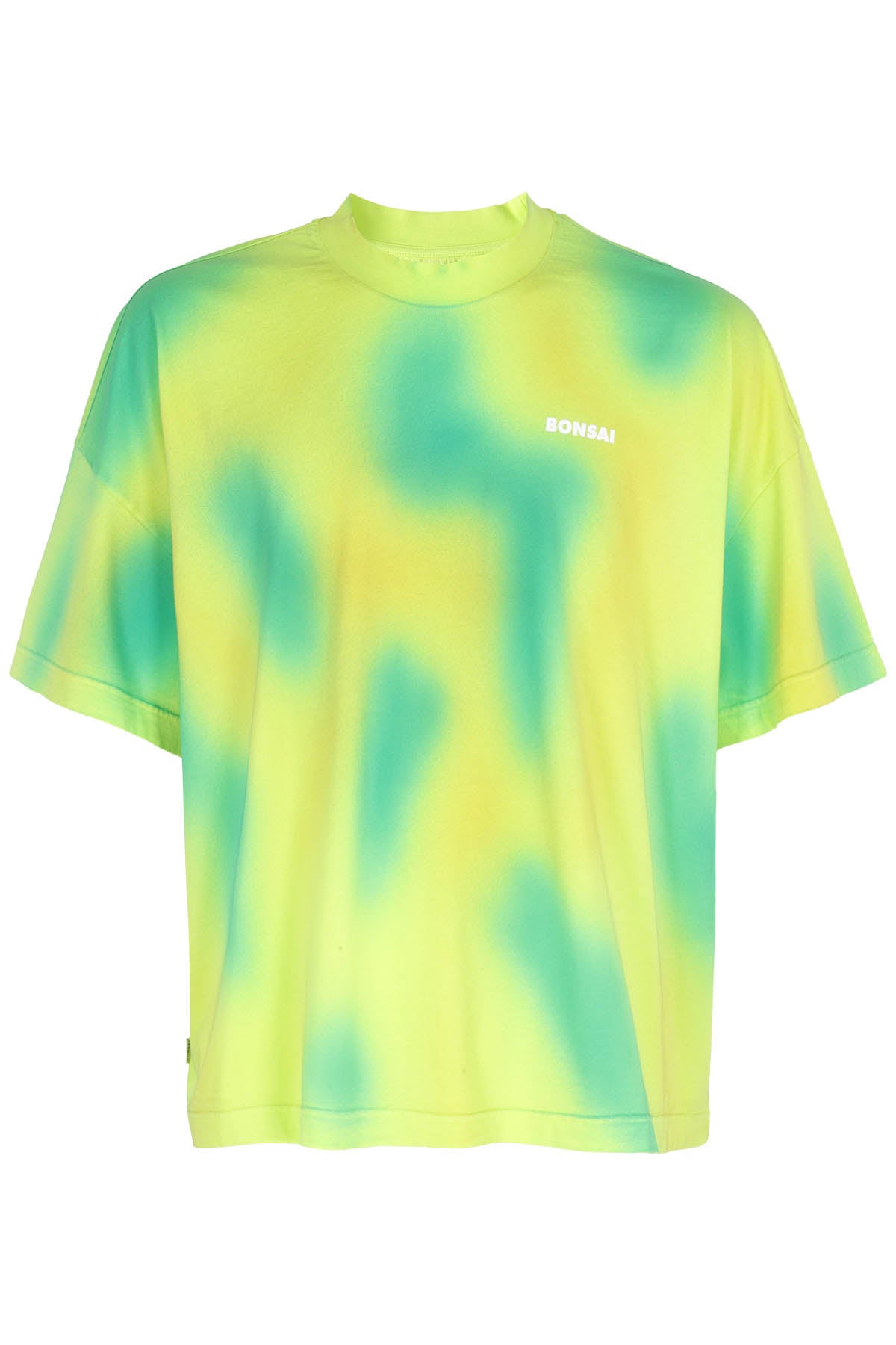 Spray Dyed Oversize Tee Multicolour Cotone T-shirt