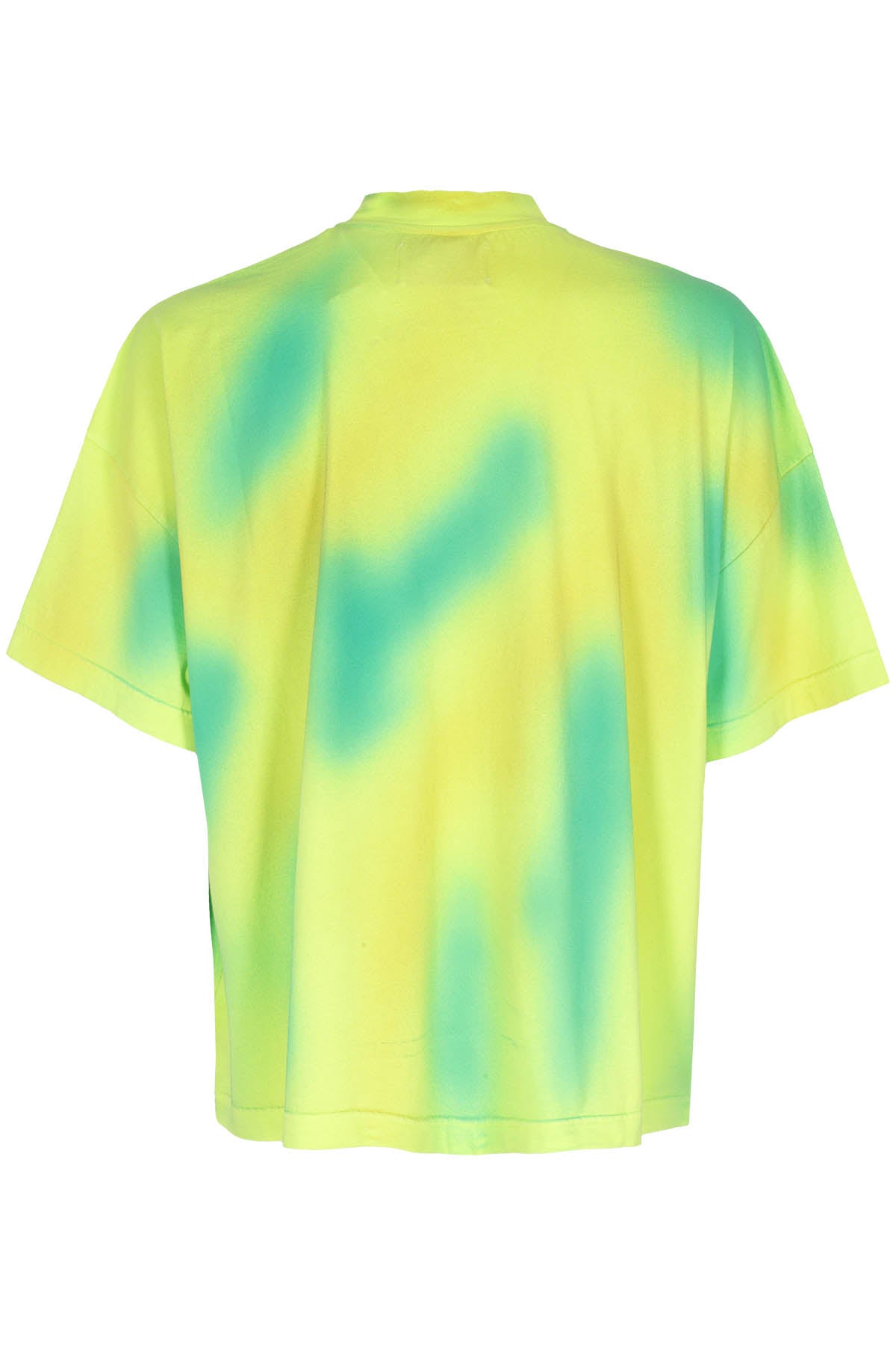 Spray Dyed Oversize Tee Multicolour Cotone T-shirt