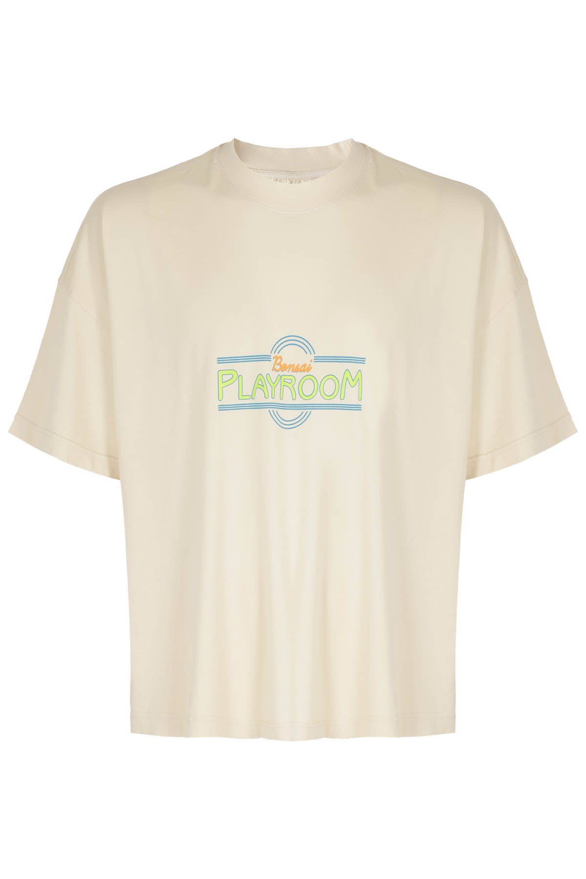 Oversize Tee Nude & Neutrals Cotone T-shirt