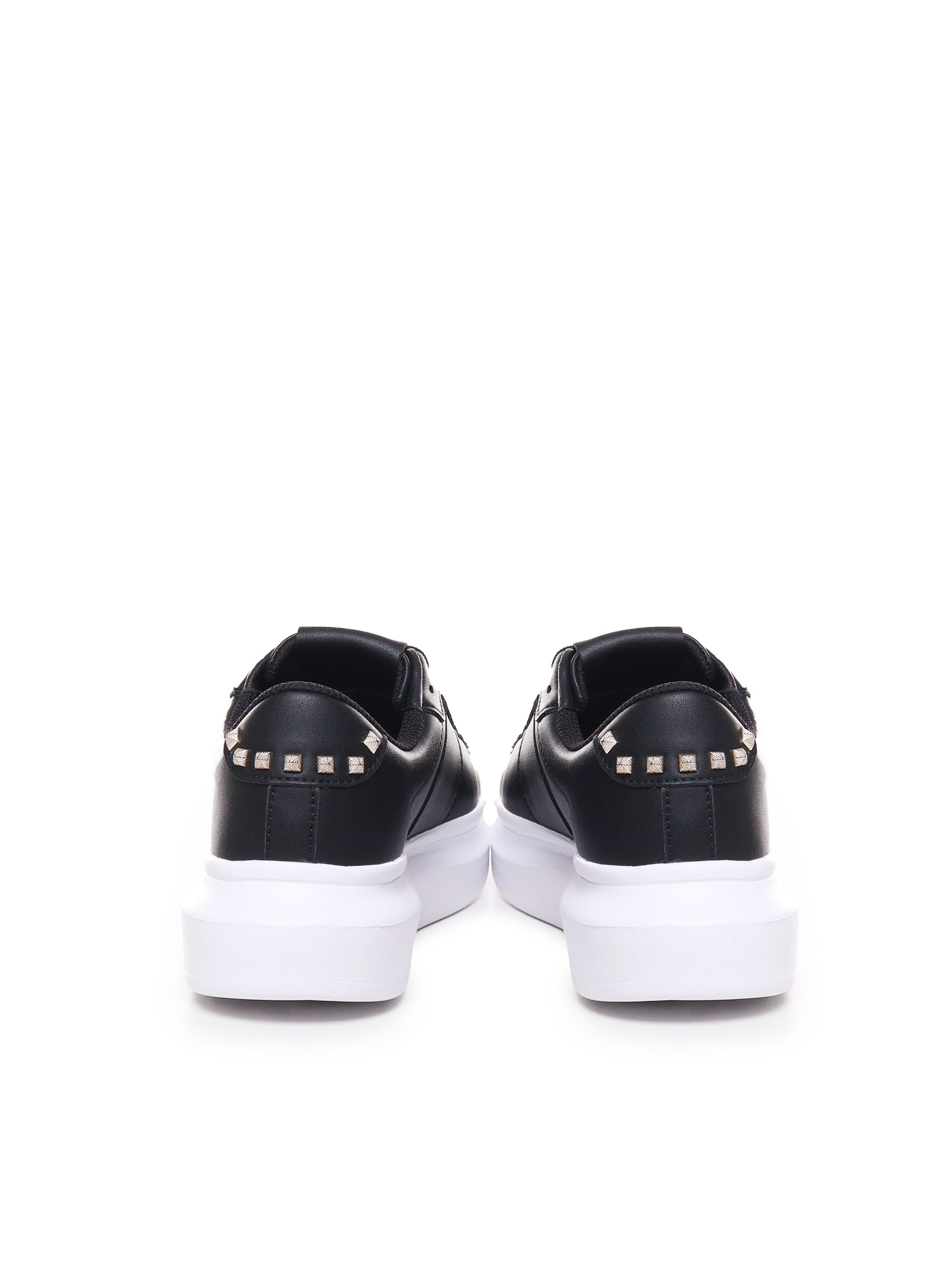 Just Cavalli Flat Shoes Black Tessuto 1:bovino Pu -