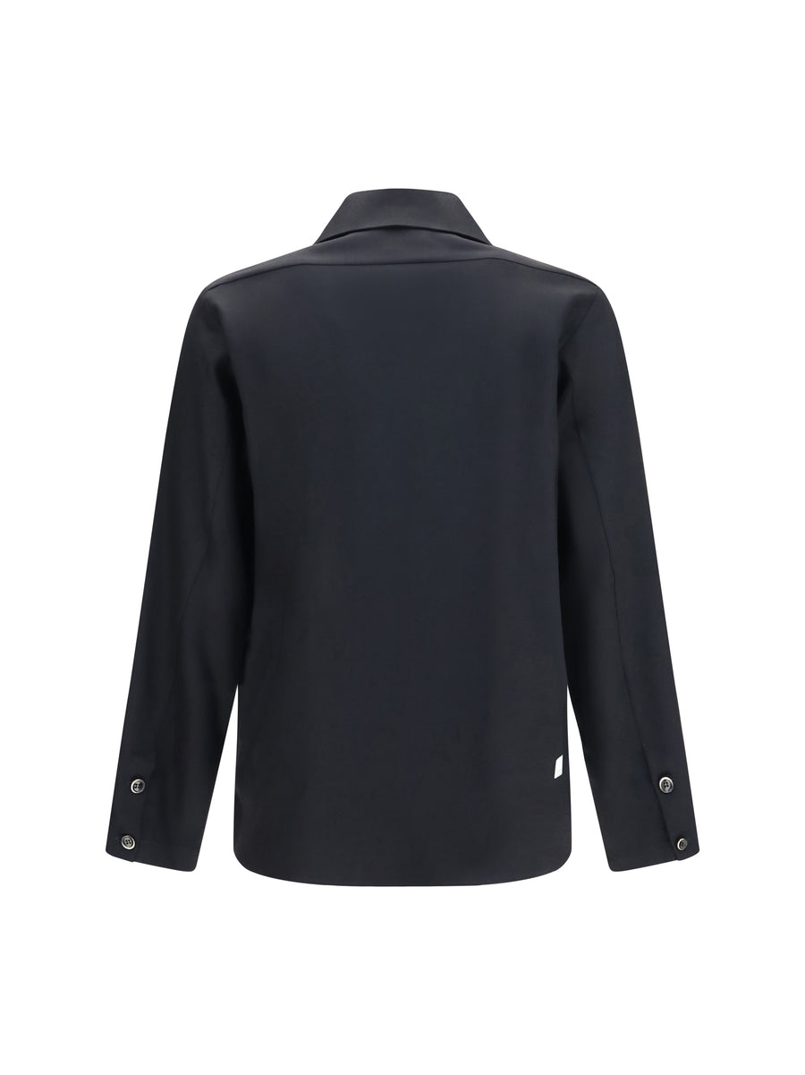 Wool Freud Shirt Black Merino