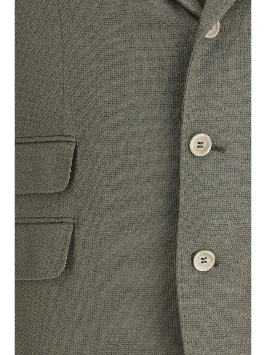 Jacket Cavallo Khaki Silk