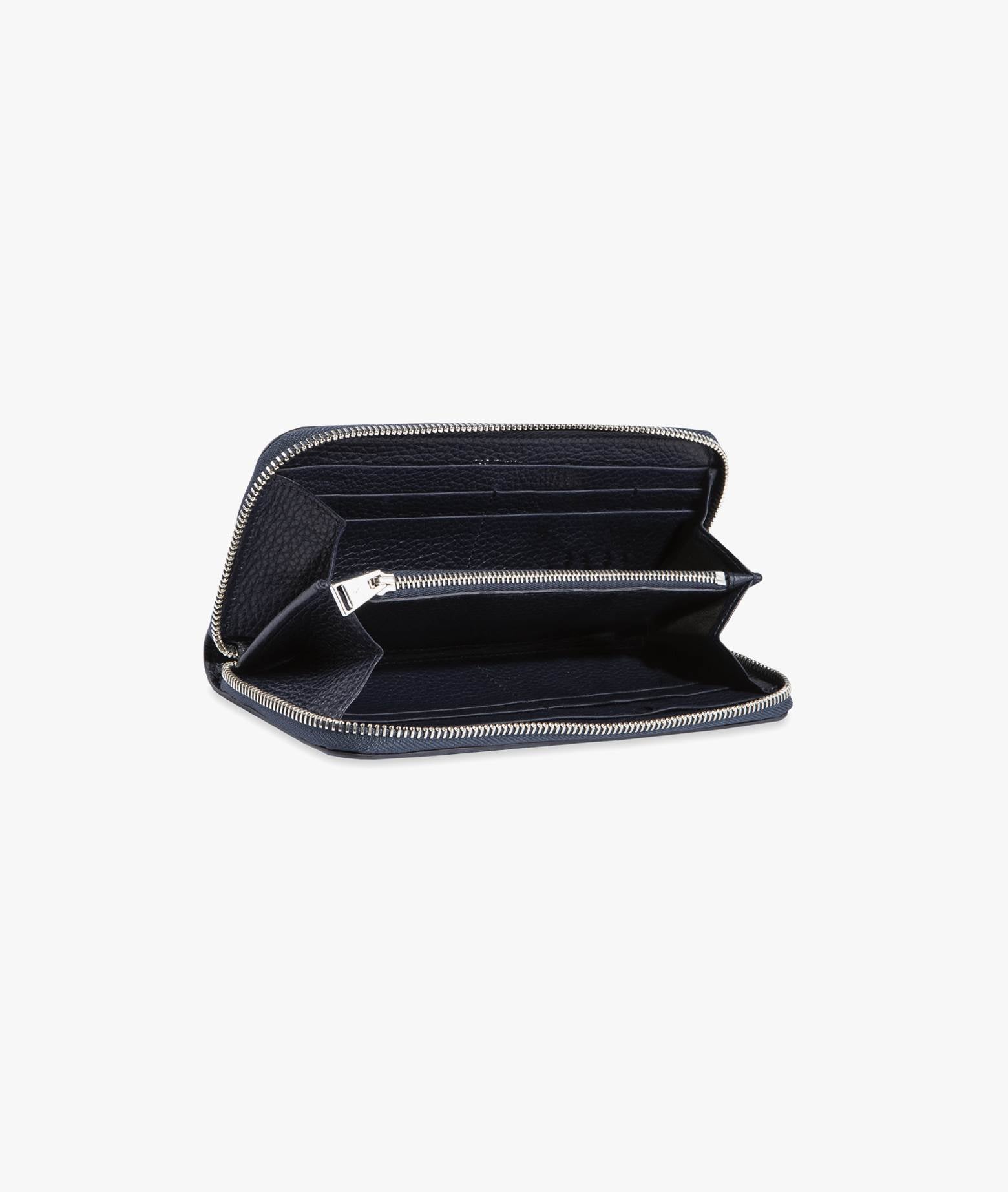 Zippered Wallet Lira Brown And Money Holder