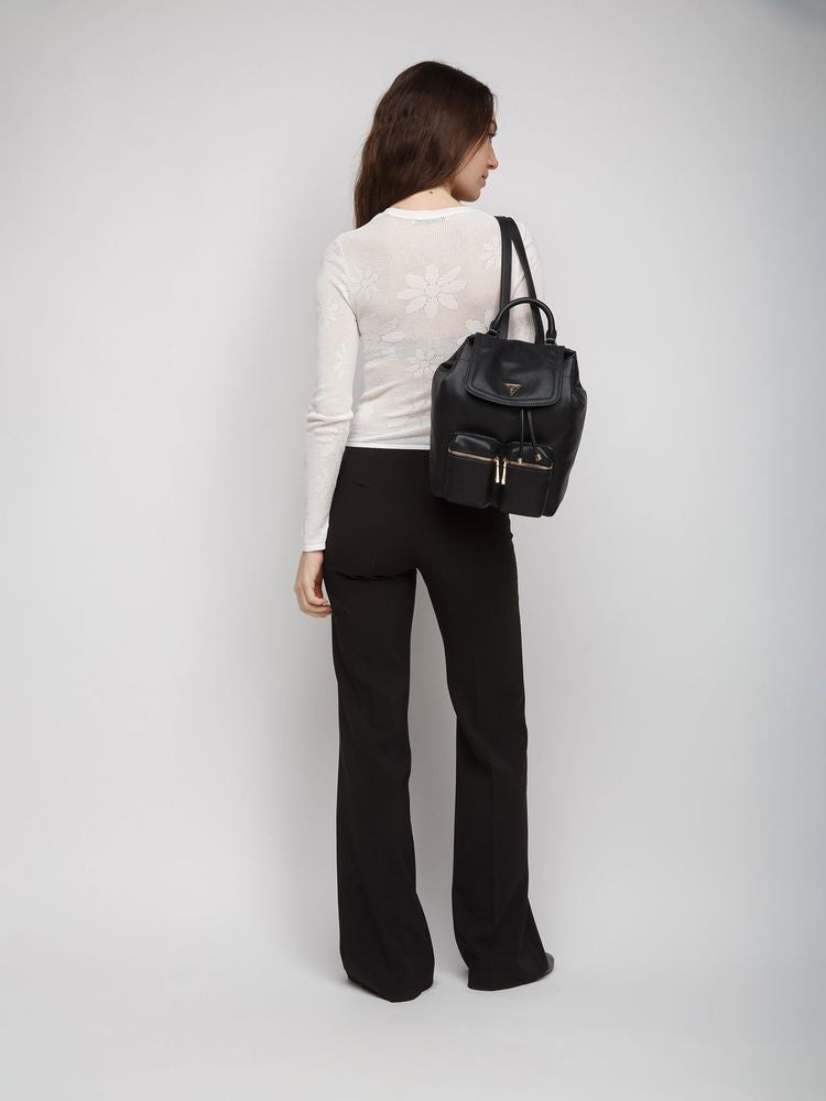 Guess 100% Polyurethane backpack in black