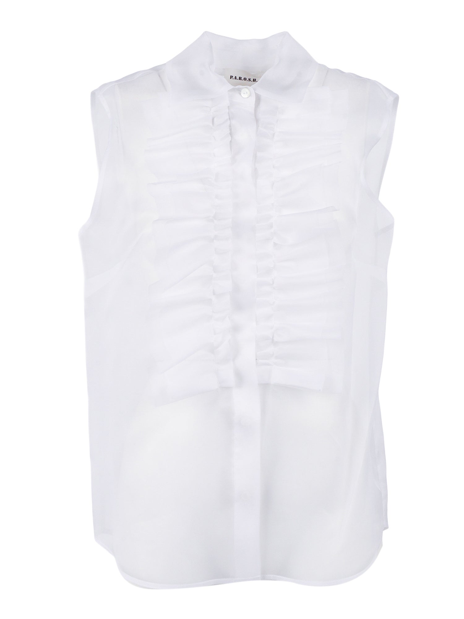SHIRT White Silk