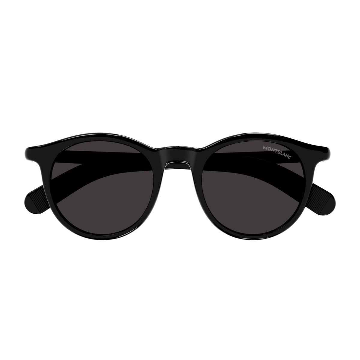 Montblanc MB0353S Linea Snowcap 001 Black Grey Nero Injected Acetate Occhiali Da Sole