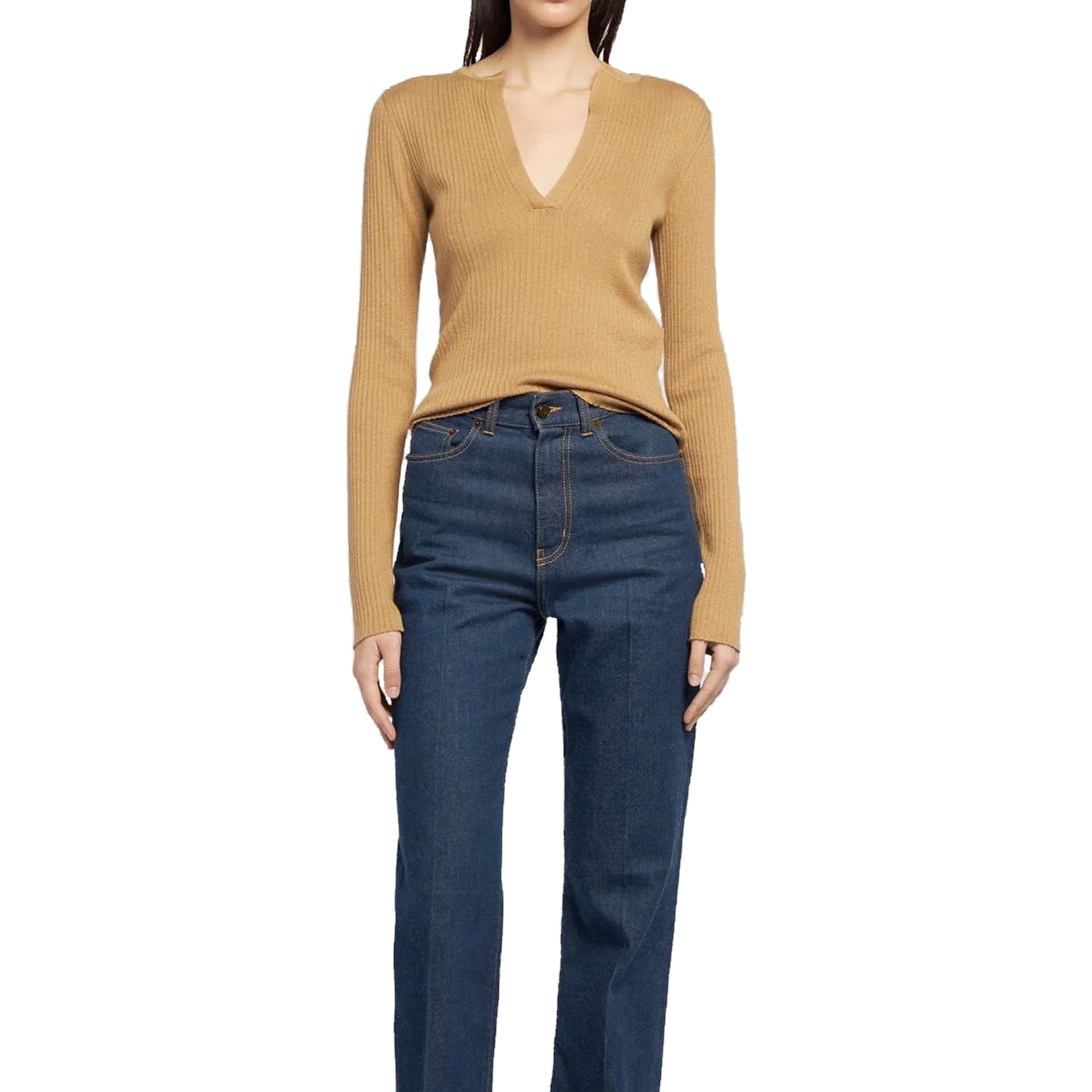 Urlo Sweater Brown Cashmere Silk
