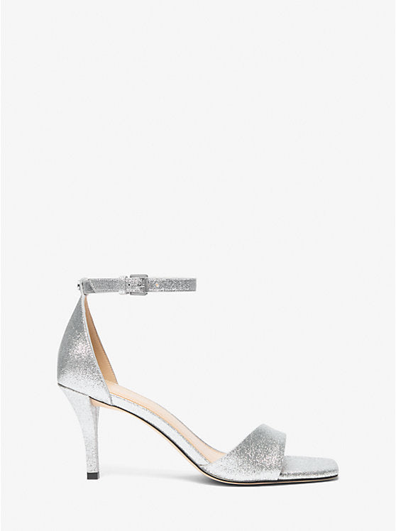 Jaida Heelend Sandal Metallic Calf Leather | Shoe