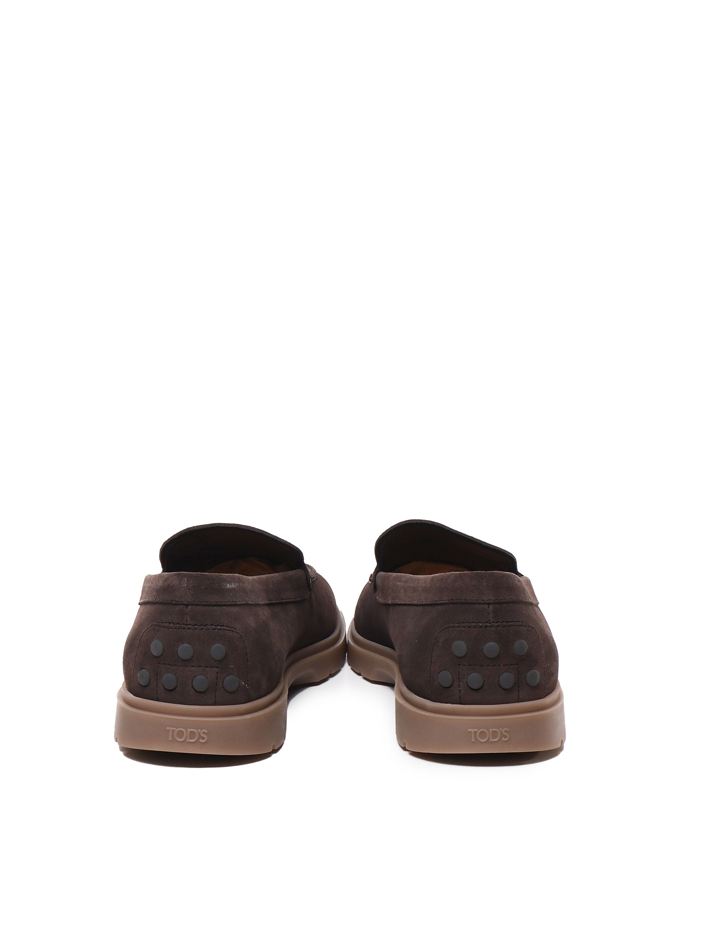 Tods Flat Shoes Mud Suede