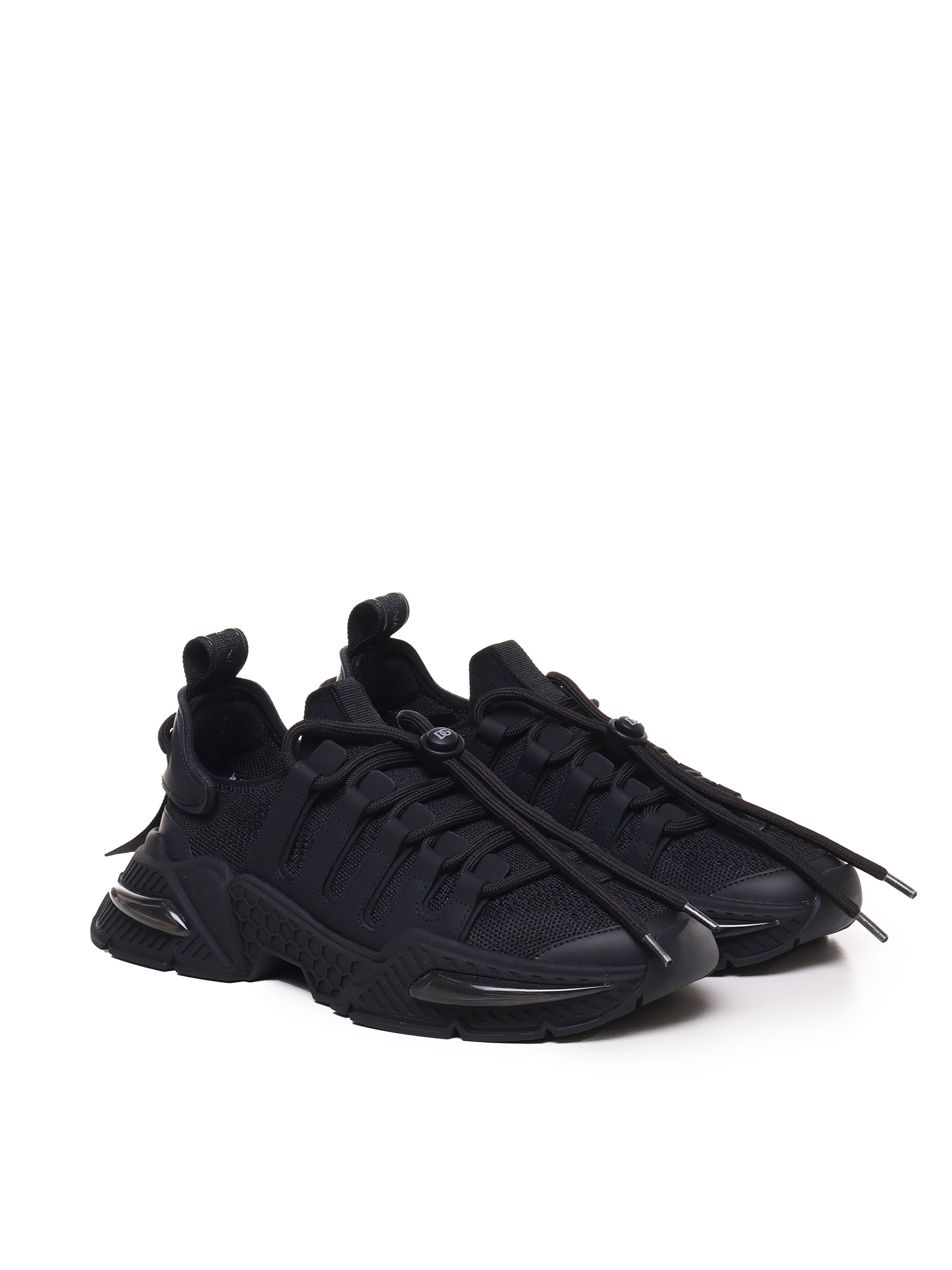 Dolce & Gabbana Sneakers Black Ea+pa+vi+vitello