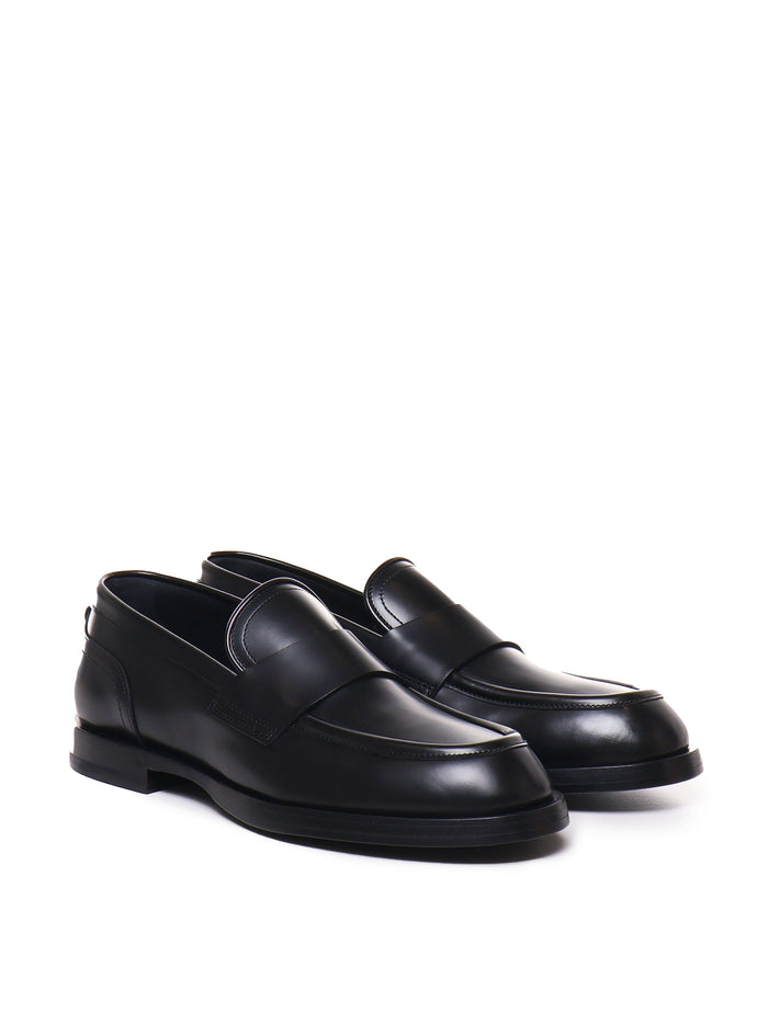 Dolce & Gabbana Flat Shoes Black Vitello